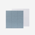 Set 8 pannelli decorativi parete soggiorno fonoassorbenti azzurro 60x60 Didi-A Offerta