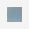Set 8 pannelli decorativi parete soggiorno fonoassorbenti azzurro 60x60 Didi-A Sconti