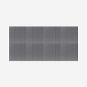 Set 8 pannelli decorativi 60x60 fonoassorbenti in poliestere grigio Didi-GC Saldi