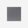 Set 8 pannelli decorativi 60x60 fonoassorbenti in poliestere grigio Didi-GC Sconti