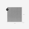 Set 8 pannelli fonoassorbenti decorativi geometrici verdi 60x60 Didi-V Catalogo