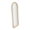 Specchio da parete o da terra ad arco in velluto 60x160cm Cloe Offerta