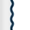 Specchio da parete o da terra design ondulato in velluto 60x160cm Emily Modello