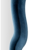 Specchio da parete o da terra design ondulato in velluto 60x160cm Emily Misure