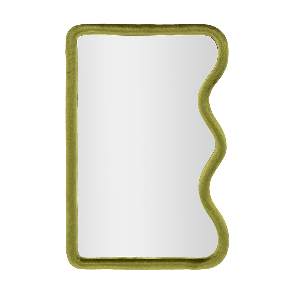 Miroir mural ou sur pied en velours ondulé latéral 60x90cm Tod Promotion Miroir mural ou sur pied en velours ondulé latéral 60x90cm Tod Promotion
