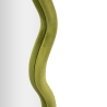 Specchio da parete o da terra in velluto ondulato laterale 60x90cm Tod Saldi