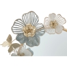 Specchio rotondo da parete con decorazioni floreali 3D Amy Offerta