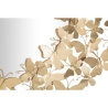 Specchio da parete rotondo con farfalle 3D dorato Butterfly Wind Offerta