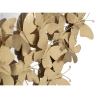 Specchio ovale da parete dorato con farfalle decorative Butterfly Wind Offerta
