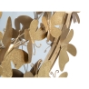 Specchio rotondo da parete dorato con farfalle decorative 74cm Butterfly S Saldi