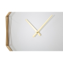Orologio da parete ottagonale in metallo dorato Octagonal Offerta