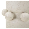Vaso moderno in ceramica con finitura opaca Bubbles Sconti