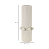 Vaso moderno in ceramica con finitura opaca Bubbles Catalogo