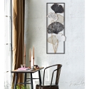 Decorazione da parete in metallo 3D rettangolare h90cm Ory Vendita