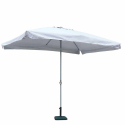 Ombrellone giardino 3x2 alluminio rettangolare palo centrale bar hotel Eden Catalogo