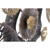 Decorazione da parete in metallo 3D multicolore Browny Saldi