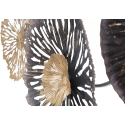 Decorazione da parete in metallo 3D multicolore Browny Sconti