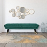 Decorazione da parete con specchi rotondi dorati Mirrors Vendita