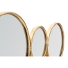 Decorazione da parete con specchi rotondi dorati Mirrors Saldi