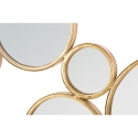 Decorazione da parete con specchi rotondi dorati Mirrors Sconti