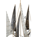 Decorazione da parete in metallo 3D ispirazione marina Veliero Saldi