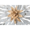 Decorazione da parete in metallo 3D con motivo naturale Lory Offerta