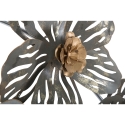 Decorazione da parete in metallo 3D con motivo naturale Lory Saldi