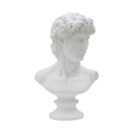 Scultura classica decorativa mezzobusto in poliresina h34cm Man Promozione
