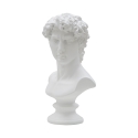 Scultura classica decorativa mezzobusto in poliresina h34cm Man Saldi