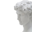 Scultura classica decorativa mezzobusto in poliresina h34cm Man Sconti