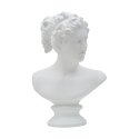 Scultura classica decorativa mezzobusto in poliresina h34cm Woman Promozione