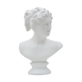 Scultura classica decorativa mezzobusto in poliresina h34cm Woman Promozione