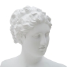 Scultura classica decorativa mezzobusto in poliresina h34cm Woman Offerta