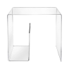 Tavolino da salotto in plexiglass trasparente 33x50x50cm G  Table Promozione