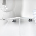 Mensola di design in plexiglass trasparente moderno VA-ET-VIENT 3 Saldi