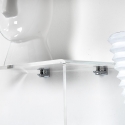 Mensola moderna in plexiglass trasparente di design VA-ET-VIENT 4 Saldi