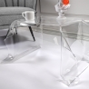 Tavolino basso quadrato da salotto di design in plexiglass Drappeggi Catalogo