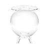 Tavolino da salotto a sfera contenitore in plexiglass trasparente Boollino Offerta