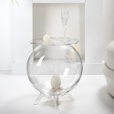 Tavolino da salotto a sfera contenitore in plexiglass trasparente Boollino Vendita