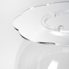 Tavolino da salotto a sfera contenitore in plexiglass trasparente Boollino Sconti