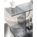 Tavolino mobile in plexiglass trasparente da soggiorno salotto Viceversa Catalogo