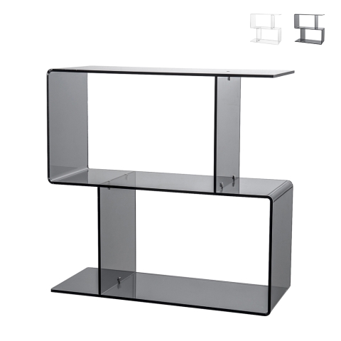 Table d'appoint mobile en plexiglas transparent pour salon Viceversa Promotion