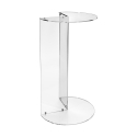 Tavolino alto da divano salotto in plexiglass trasparente Atari Offerta