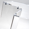 Tavolino alto da divano salotto in plexiglass trasparente Atari Sconti