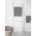 Scaletta porta asciugamani da bagno in plexiglass trasparente Penrose Big Vendita