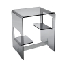 Tavolino da salotto comodino per camera in plexiglass trasparente Enan Catalogo