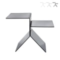 Table basse design en plexiglas transparent Bangles Promotion