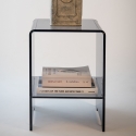 Comodino per camera da letto tavolino in plexiglass trasparente Accanto Catalogo