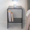 Comodino per camera da letto tavolino in plexiglass trasparente Accanto Vendita