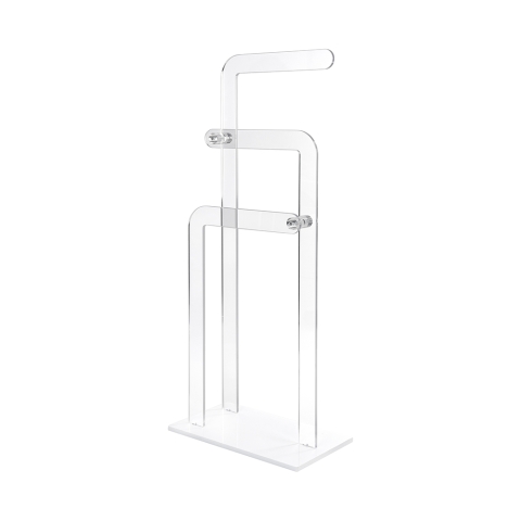 Servomuto porte-serviettes moderne en plexiglas transparent Shubi Promotion